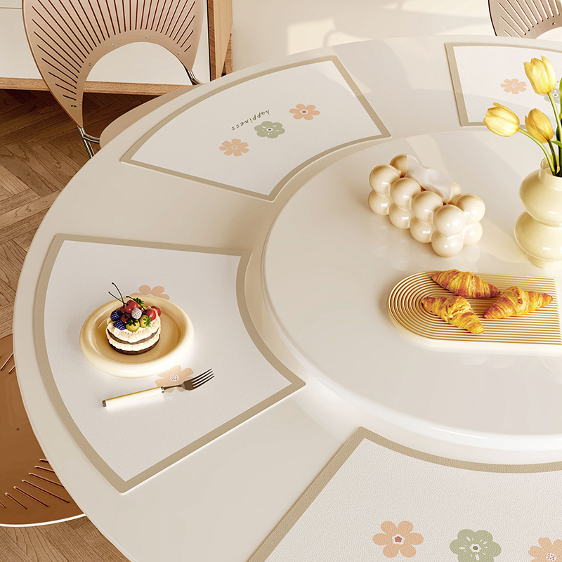 圆桌高级感餐盘垫防水防油