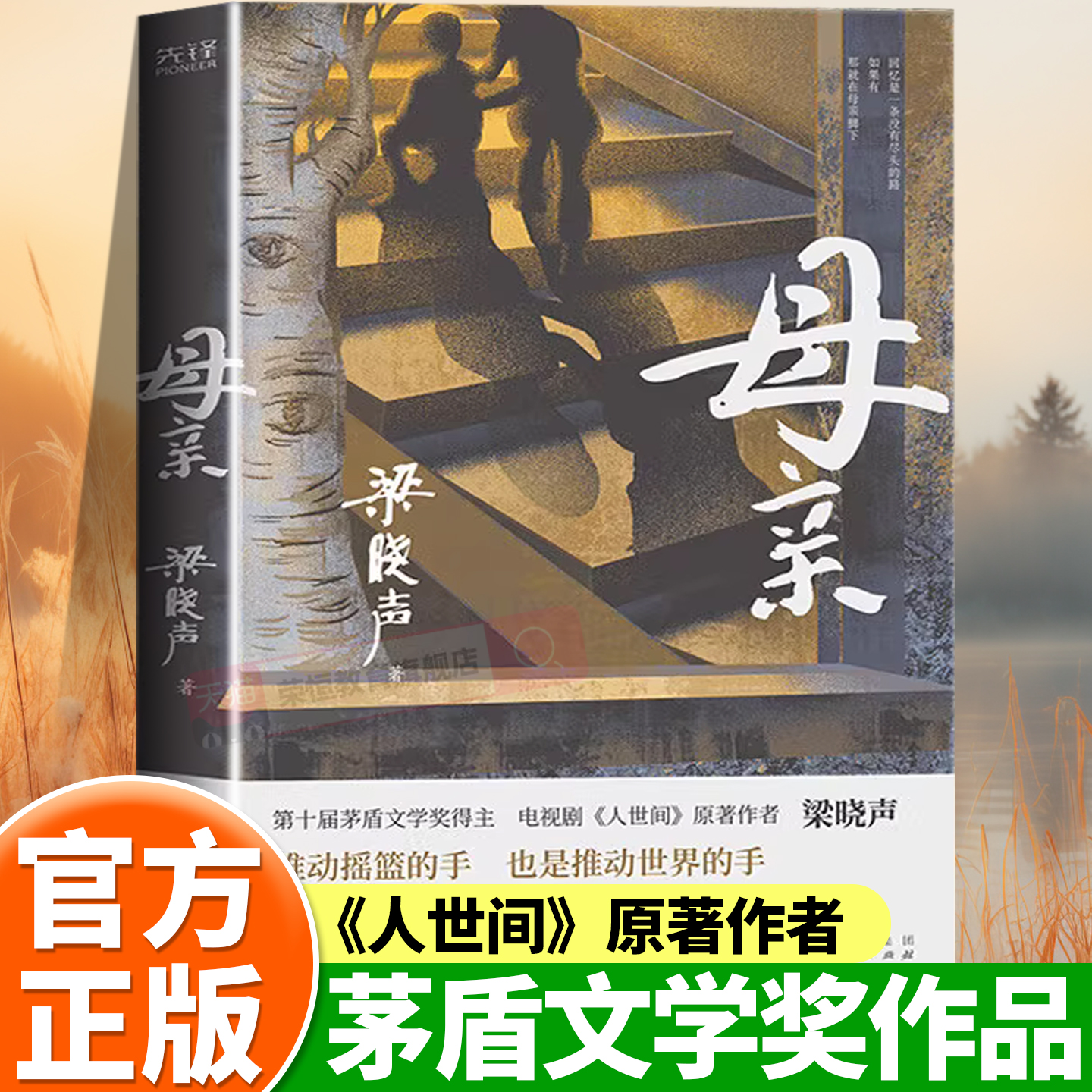 母亲梁晓声正版五年级必读课外书茅盾文学奖得主梁晓声电视剧人世间原著内容 入选国家统编版语文课本 亲情小说 自己父母亲的故事