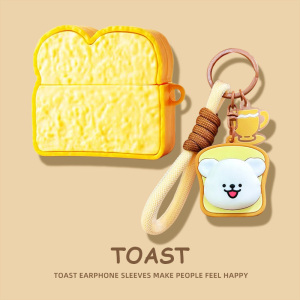 适用于华为荣耀Earbuds X5保护套亲选X5spro蓝牙耳机壳全包x5甜甜圈吐司硅胶套x5s创意卡通软壳x5s pro耳机套