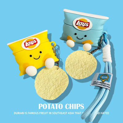 适用于vivotws5保护套tws4保护壳vivo蓝牙耳机套iqoo tws1 air2 pro硅胶air3pro软tw4耳机盒tws3e卡通薯片3i