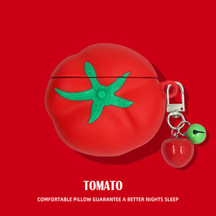 适用于baseus倍思m3s保护套m2s保护壳e3无线蓝牙耳机套w04贝斯2025西红柿wo4软壳w04pro硅胶m2spro耳机壳番茄