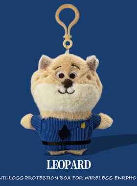 适用oppoencofree4保护套OPPO enco air4pro保护壳ence毛绒x3蓝牙耳机套盒free3疯狂动物成air2pro软壳air4i