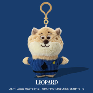 适用oppoencofree4保护套OPPO enco air4pro保护壳ence毛绒x3蓝牙耳机套盒free3疯狂动物成air2pro软壳air4i