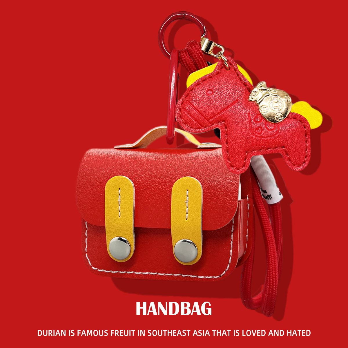 适用airpods4保护壳airpodspro3保护套pro2苹果蓝牙耳机套盒4四代皮质airpod一体式ipod连体Pro3三代马年软壳,3C数码配件,耳机保护套,淘宝优惠券,粉丝福利购,淘宝优惠卷