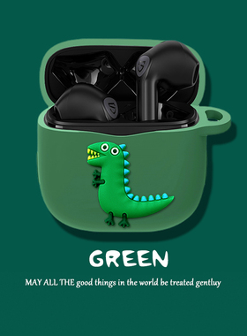 适用于SoundPEATS TrueAir2保护壳H1硅胶H2可爱卡通泥炭SoundPEATS Air3 Pro耳机保护套T3充电盒T2收纳防摔套