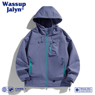 WASSUPJALYN美式复古工装夹克