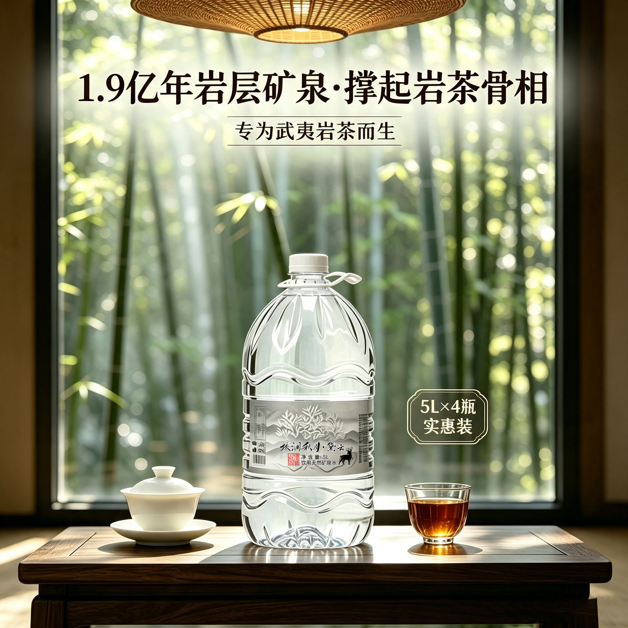 林涧秋月黛云岩茶大红袍泡茶水