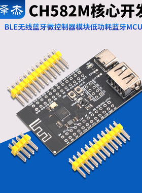 CH582M核心开发板 BLE无线蓝牙微控制器模块 低功耗蓝牙MCU 双USB