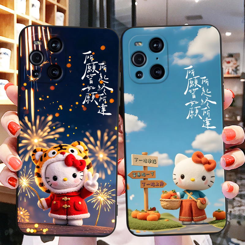 秋昊适用于oppofindx3新款手机壳oppo情侣系pedm00高颜值oppofindx3学生版oppo卡通动漫彩绘findx3日韩ins风p