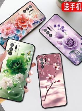 秋昊适用于OPPOA95手机壳pelm00防摔保护套f19proplus樱花雨reno5z高级感oppoa95唯美意境oppo文艺气质f19pro