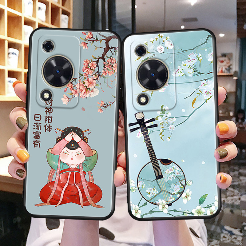 磨砂潮壳 防摔软套 精美彩绘