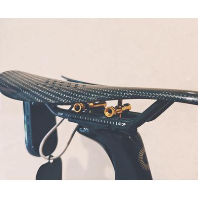 S-PARTS 超轻公路车钛合金坐管夹 减重利器