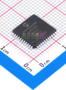 数字信号处理器(DSP/DSC) dsPIC33EP64GS504-I/PT TQFP-44 MICROC