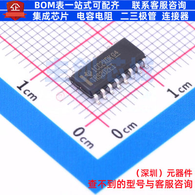 RS232芯片 TRS202EIDR SOIC-16 TI/德州 电子元器件配单全新原装
