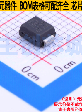 静电保护器(TVS/ESD) TPSMB27A DO-214AA Littelfuse/力特 元器件