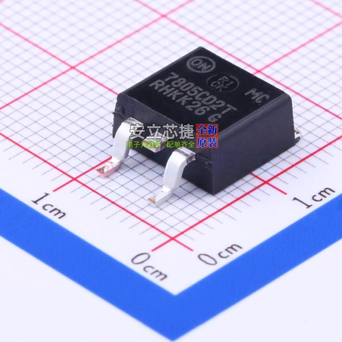 线性稳压器(LDO) MC7805CD2TR4G TO-263 onsemi(安森美) 全新原装