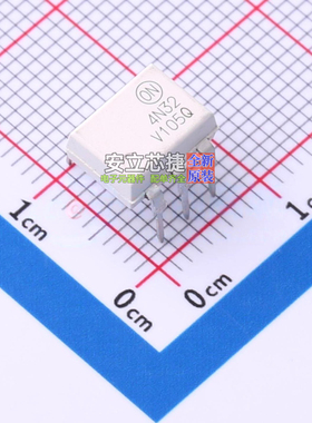 晶体管输出光耦 4N32VM DIP-6 onsemi(安森美) 电子元件全新原装