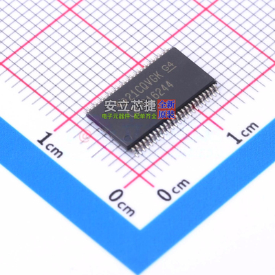 信号开关/编解码器/多路复用器 SN74CB3Q16244DGGR TSSOP-48 TI/