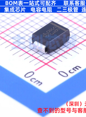 肖特基二极管 SS26-E3/52T DO-214AA VISHAY(威世) 电子元件配单