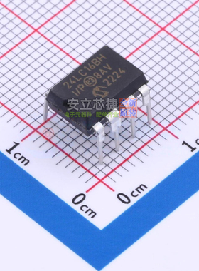 EEPROM 24LC16BH-I/P PDIP-8 MICROCHIP(微芯) 电子元件全新原装