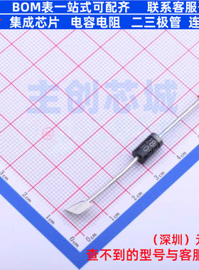 通用二极管 BY228GP-E3/54 DO-201AD VISHAY(威世) 电子元件配单