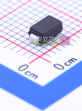 通用二极管 S2BA-13-F DO-214AC DIODES(美台) 电子元件全新原装