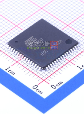 单片机(MCU/MPU/SOC) AT90USB647-AUR TQFP-64 MICROCHIP(微芯)