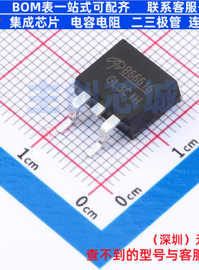 场效应管(MOSFET) AOB66616L TO-263(D2PAK) AOS/万代 电子元器件