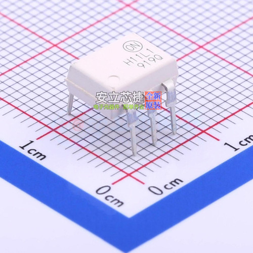 逻辑输出光耦 H11L1M DIP-6 onsemi(安森美) 电子元器件全新原装