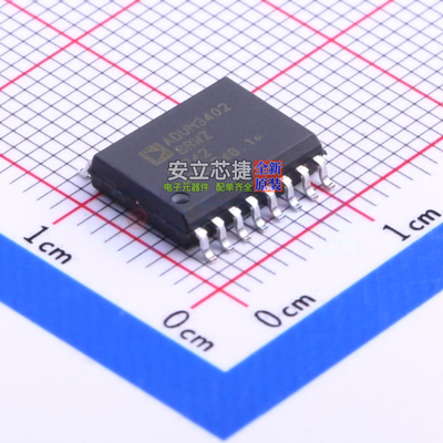 数字隔离器 ADUM3402BRWZ SOIC-16 ADI(亚德诺) 电子元件全新原装