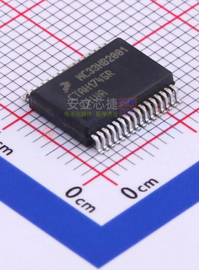 有刷直流电机驱动芯片 MC33HB2001EK SOIC-32 安世 电子元件配单