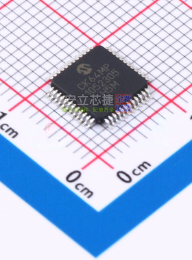 数字信号处理器(DSP/DSC) dsPIC33CK64MP105-I/PT TQFP-48 MICROC