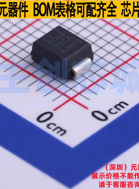 静电保护器(TVS/ESD) TPSMB22CA-LF DO-214AA Littelfuse/力特