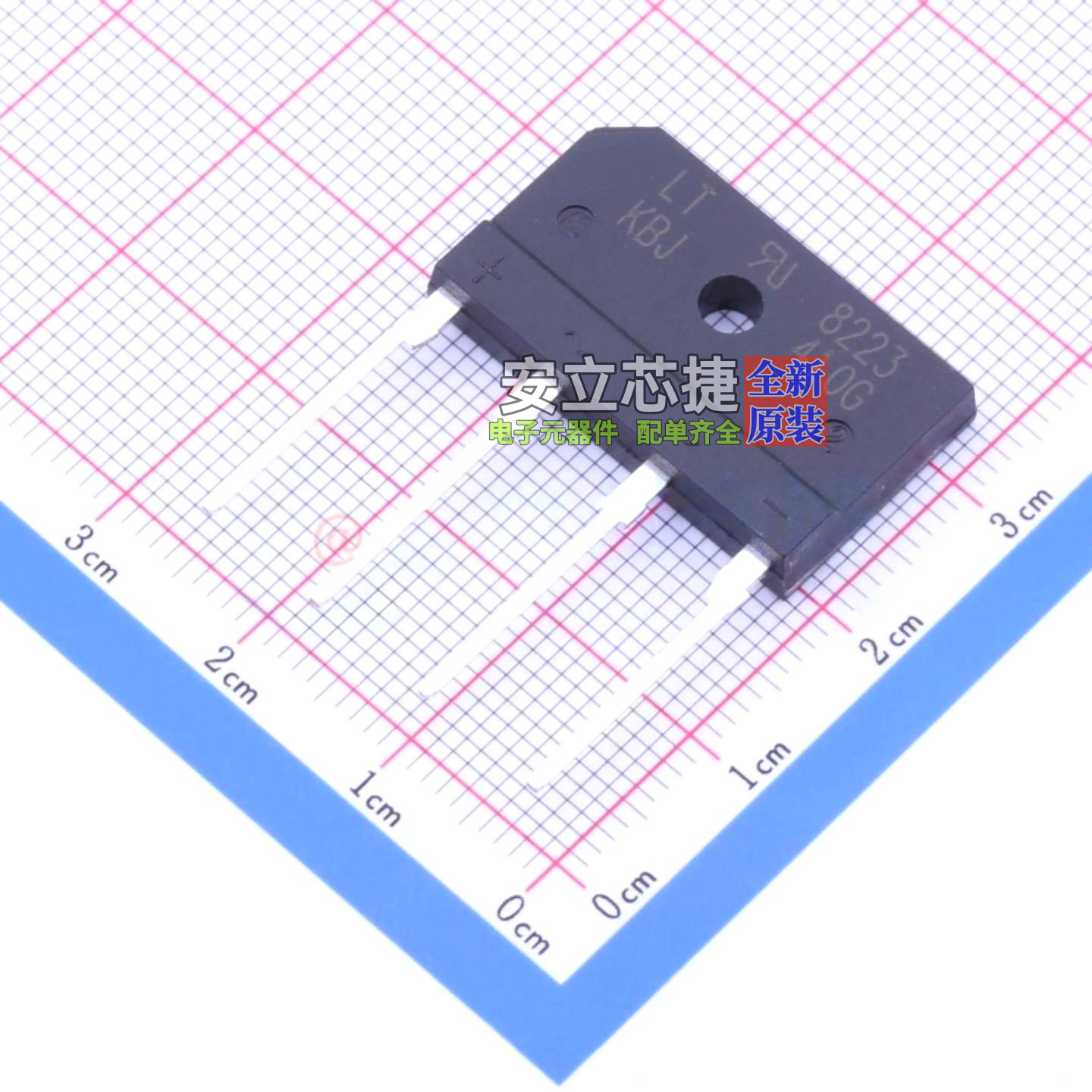 整流桥 S-KBJ410G-TU-LT KBJ DIODES(美台) 电子元件配单全新原装