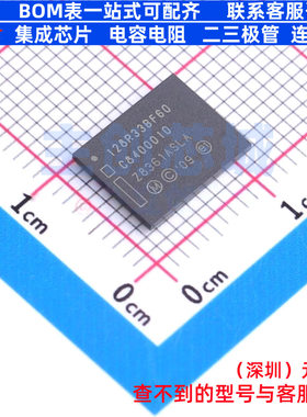 NOR FLASH PC28F128P33BF60A EASYBGA-64(8x10) micron(镁光)