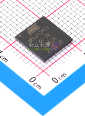 单片机(MCU/MPU/SOC) ATMEGA1281V-8MU QFN-64 MICROCHIP(微芯)