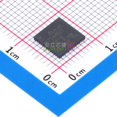 单片机(MCU/MPU/SOC) ATSAMD21G16B-MU QFN-48 MICROCHIP(微芯)