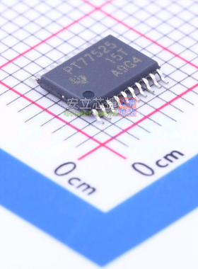 线性稳压器(LDO) TPS77525PWP HTSSOP-20 TI/德州 电子元器件配单