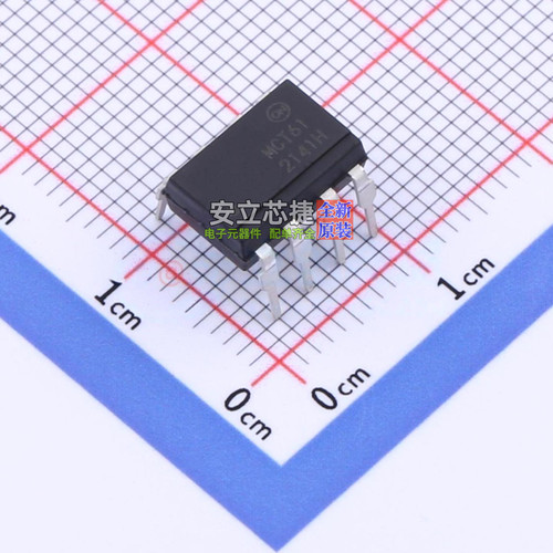 晶体管输出光耦 MCT61 DIP-8 onsemi(安森美) 电子元器件全新原装