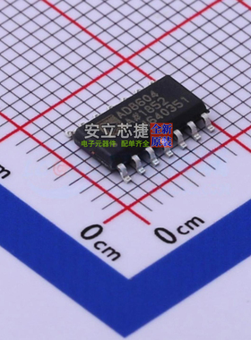 运算放大器 AD8604ARZ-REEL7 SOIC-14 ADI(亚德诺) 电子元件配单