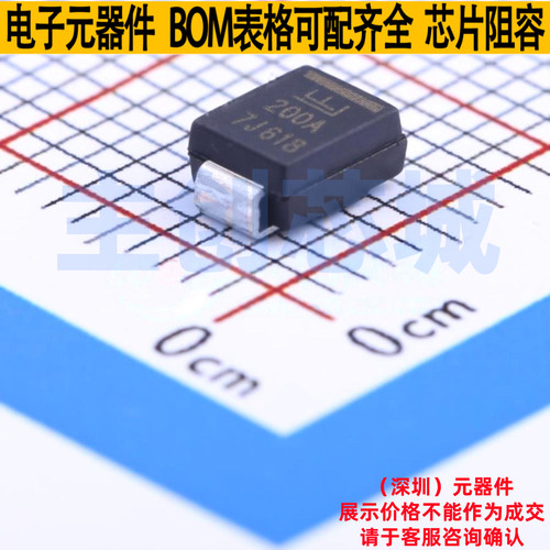 静电保护器(TVS/ESD) P6SMB200A DO-214AA Littelfuse/力特 原装