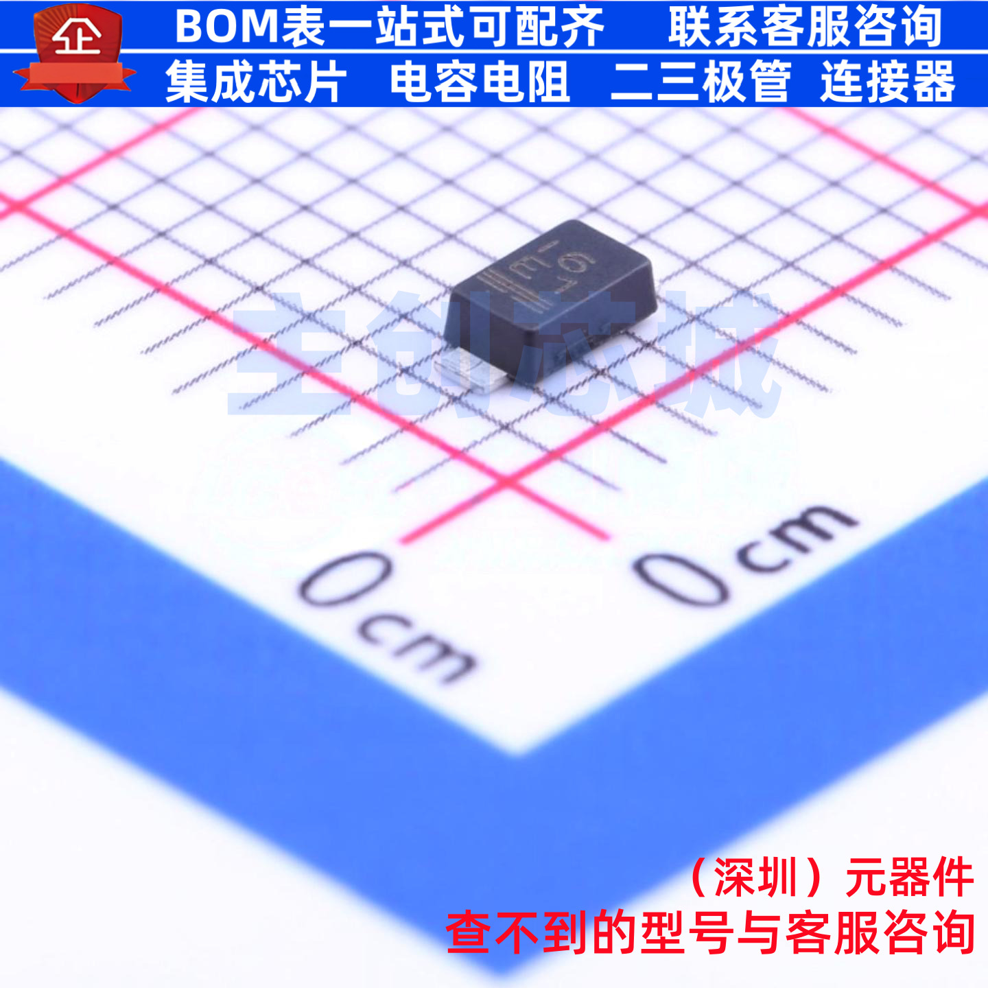 稳压二极管 BZD27C10P-HE3-08 DO-219AB(SMF) VISHAY(威世) 原装
