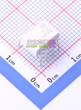 逻辑输出光耦 FOD3120V DIP-8 onsemi(安森美) 电子元件全新原装