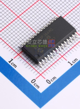 数字信号处理器(DSP/DSC) dsPIC33FJ64MC802-I/SO SOIC-28 MICROC