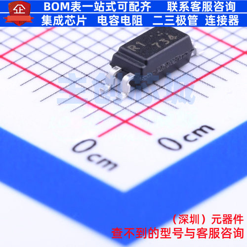 晶体管输出光耦 PS2801-1-F3 SOP-4-1.27mm RENESAS(瑞萨)/IDT