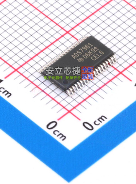 模数转换芯片ADC ADS7961SDBTR TSSOP-38 TI/德州 电子元器件配单
