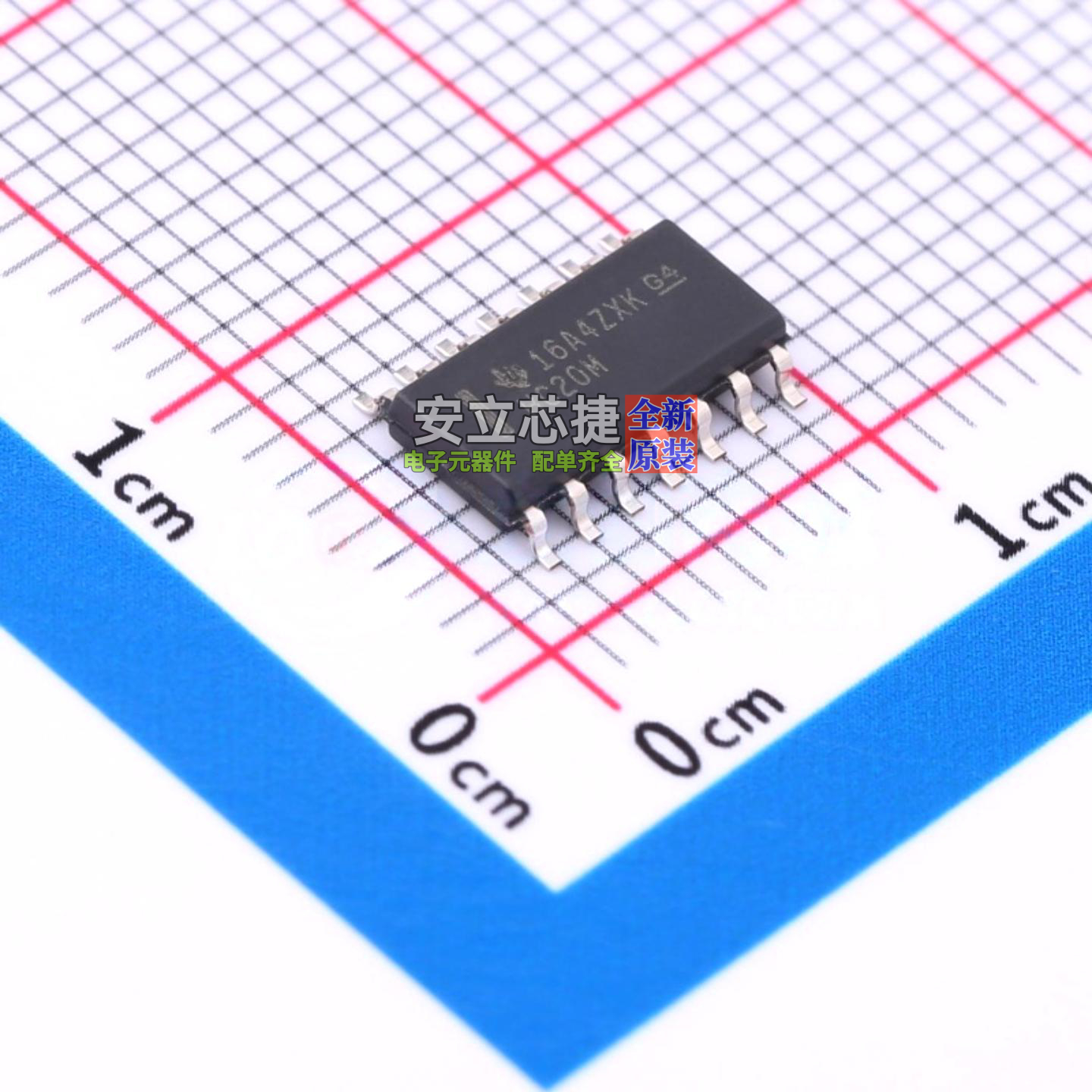 逻辑门 CD74HC20M SOIC-14 TI/德州 电子元器件配单全新原装