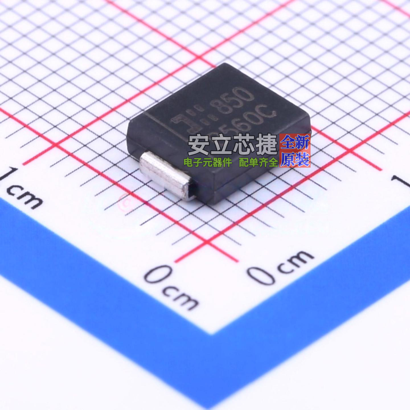 肖特基二极管 B560C-13-F DO-214AB DIODES(美台) 电子元器件配单