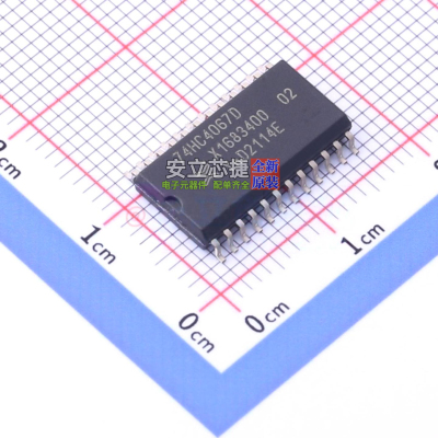 模拟开关/多路复用器 74HC4067D,652 SO-24 Nexperia(安世) 原装