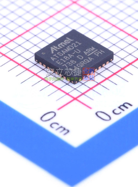 单片机(MCU/MPU/SOC) ATSAMD21E18A-MU QFN-32 MICROCHIP(微芯)